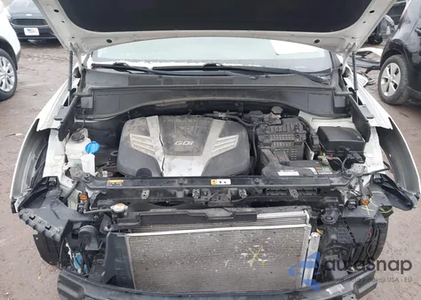 2017 Hyundai Santa Fe Se из США, поврежденный, VIN KM8SN4HF8HU188132